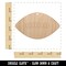 Football Sport Unfinished Craft Wood Holiday Christmas Tree DIY Pre-Drilled Ornament